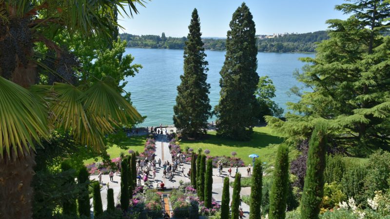 Ostrov Mainau přezdívaný jako „květinový“ ostrov
