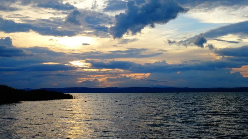 Jezero má opravdu neopakovatelnou atmosféru.