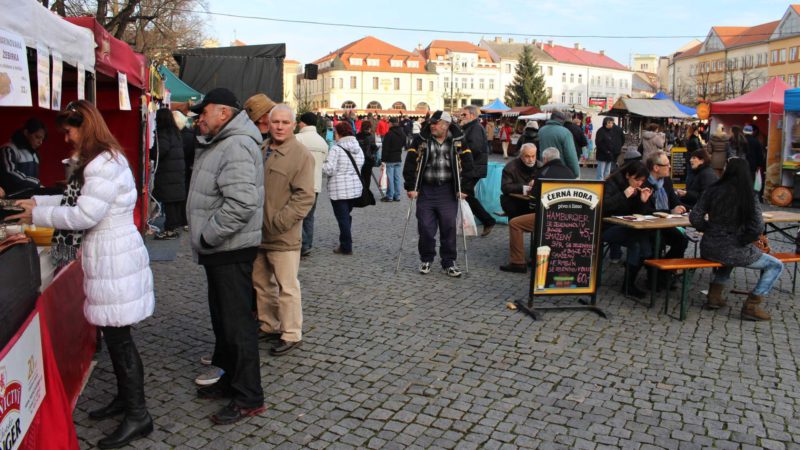 Vánoční trhy Uherské Hradiště nabídnou spoustu stánků