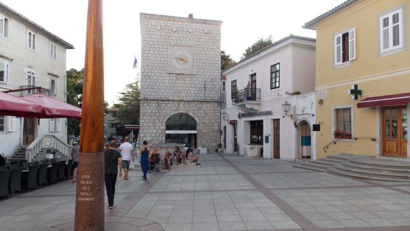 Hlavní město ostrova Krk