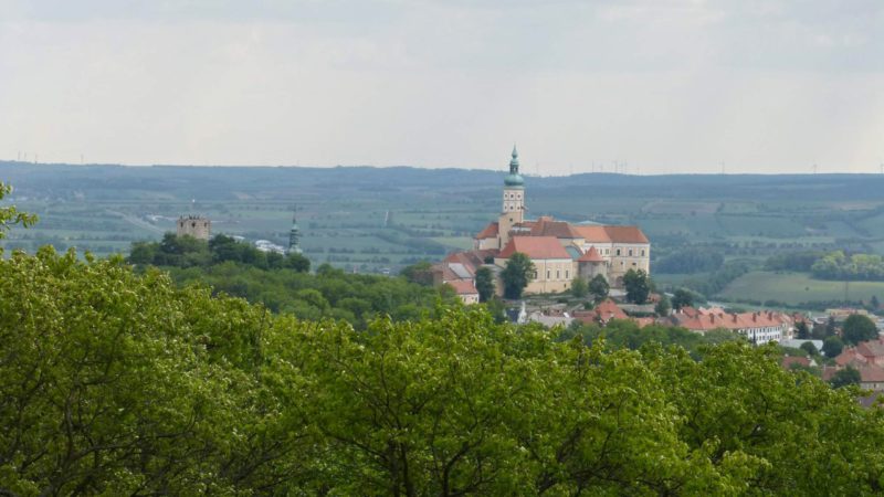 Pohled na město Mikulov - srdce Pálavy