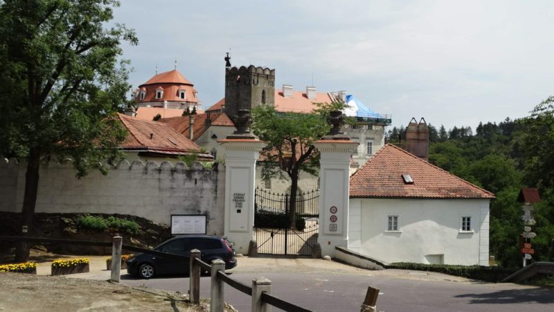 Známý hrad Vranov nad Dyjí