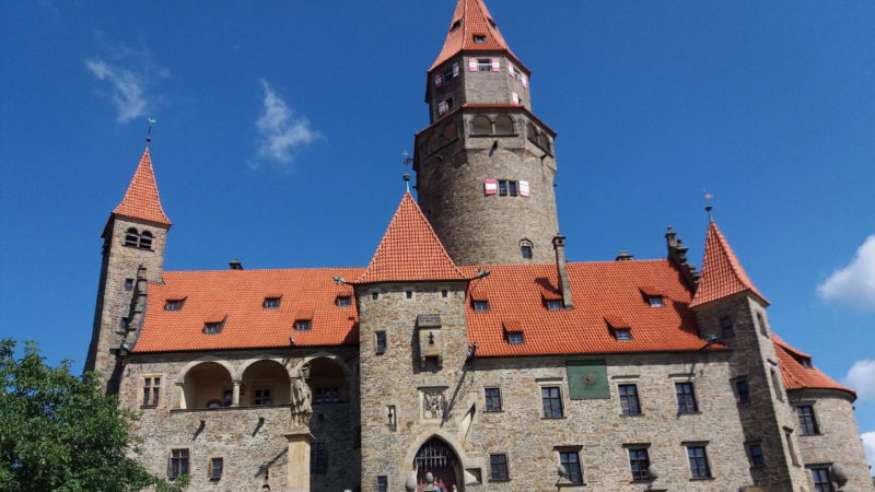Bouzov je opravdu majestátný a romantický hrad