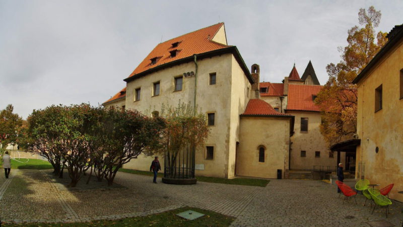Anežský klášter je dnes otevřený lidem