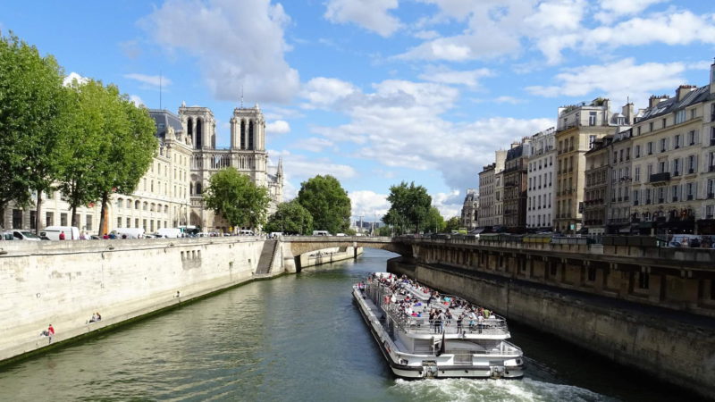 Ostrov Île de la Cité je srdcem Paříže