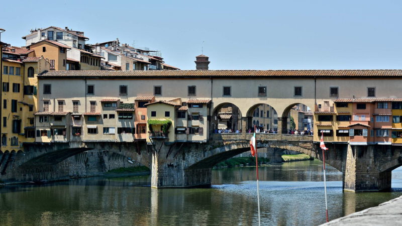 Most Ponte Vecchio je symbolem města