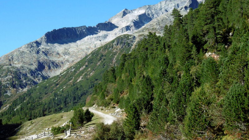 V okolí Innsbrucku je spousta úžasných kopců a přírody