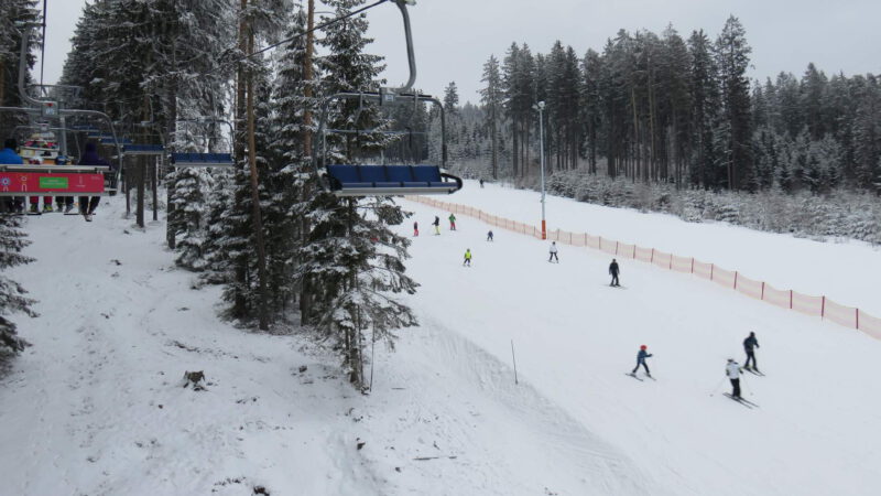 Moderní lyžařský areál Ski Lipno