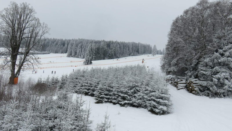 Další pohled na panorama sjezdovek