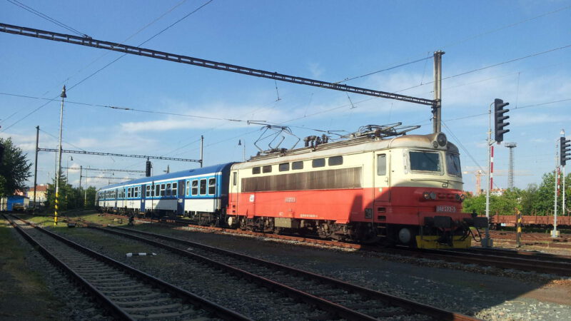 Vlaky v Brně