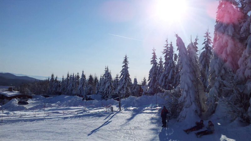 Ski Kohútka se nachází nedaleko Nového Hrozenkova