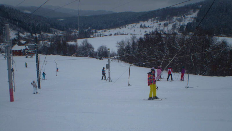 Hlavní sjezdovka Ski Makov