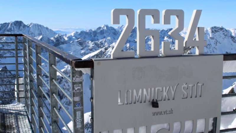 Lanovka na Lomnický štít a vrcholová pozorovatelna