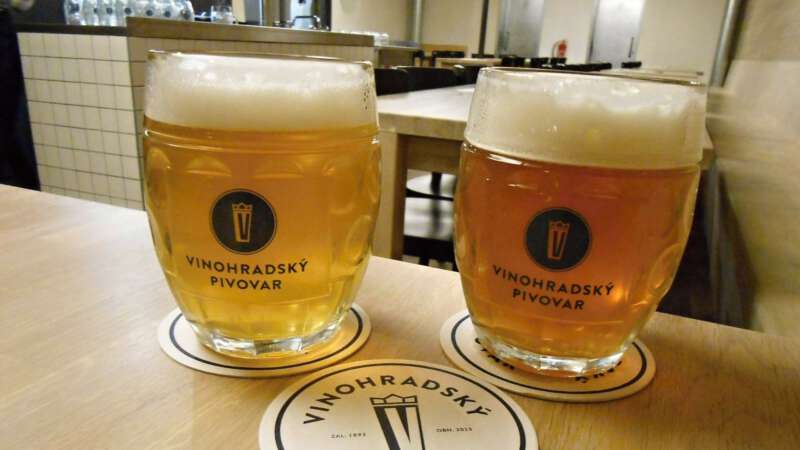 Vinohradký pivovar vaří vlastní pivo od roku 1893