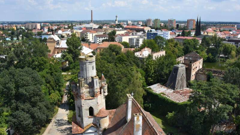 Celkový pohled na panorama Břeclavi