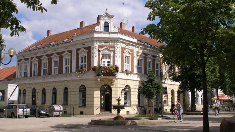 Jeden z krásných domů v centru Břeclavi