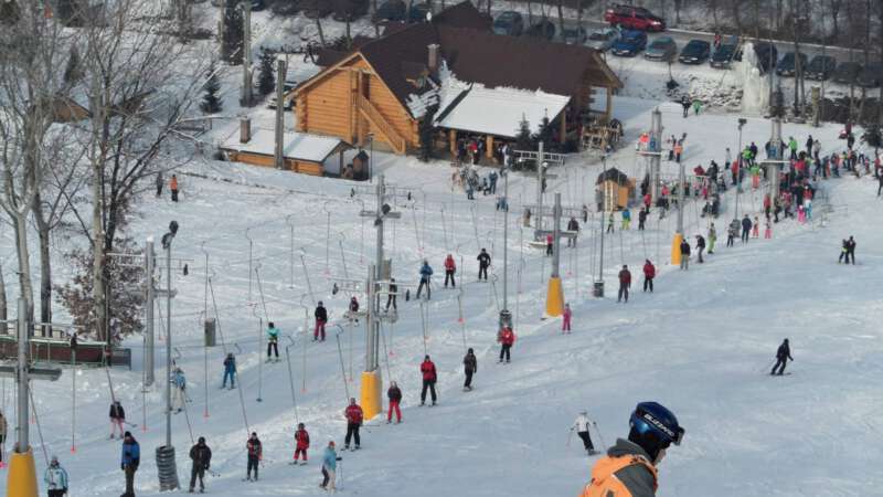 Skipark je opravdu velmi oblíbený