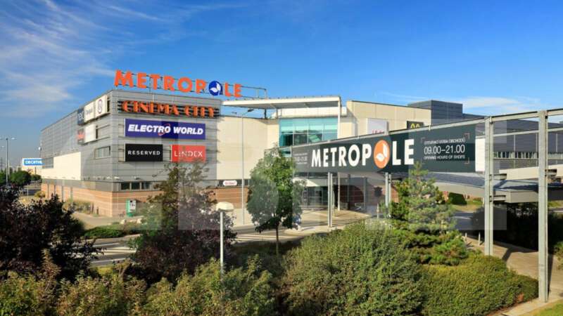 Metropole Zličín z venku