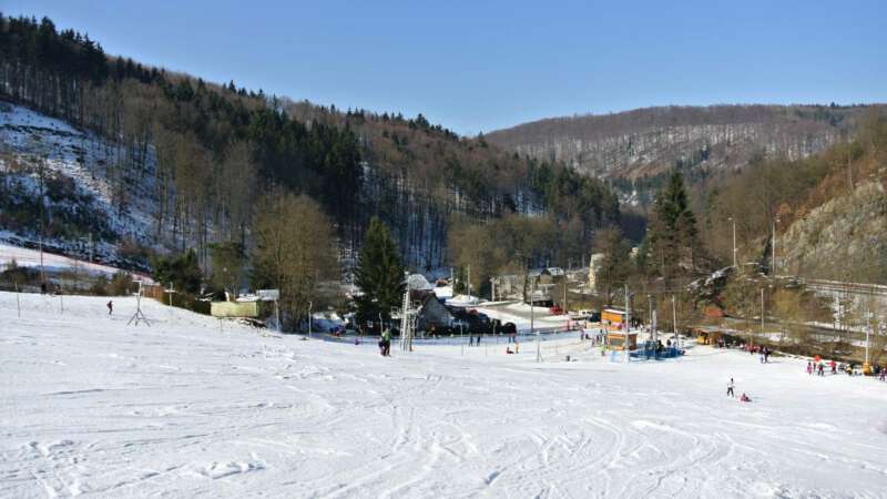 Ski Hrubá Voda má celkem 4 sjezdovky