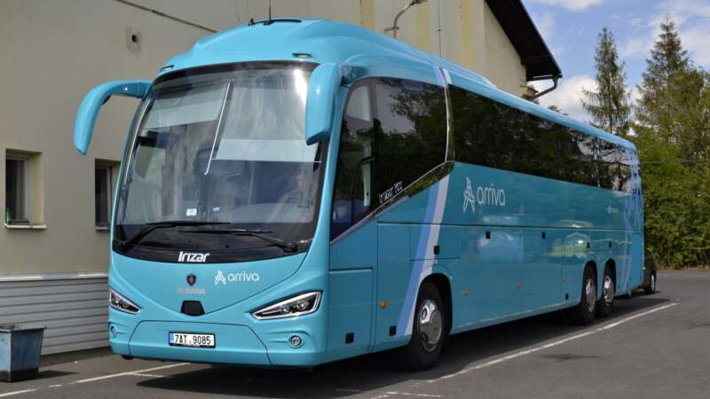 Autobus firmy Arriva Teplice