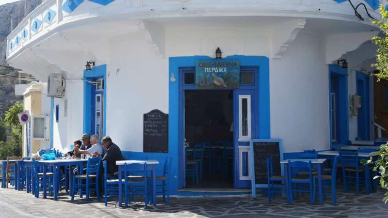 Typická řecká taverna