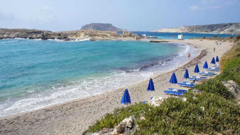 Nádherné pláže ostrova Karpathos
