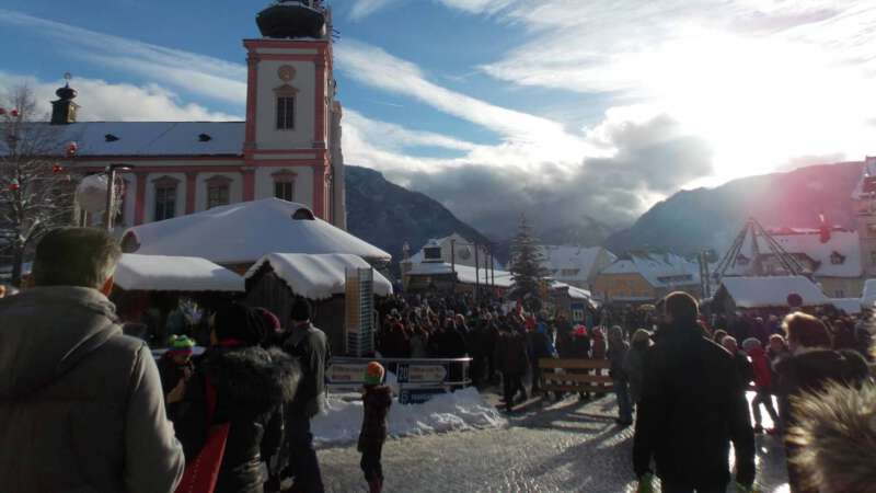 Zima má v Mariazell jedinečnou atmosféru