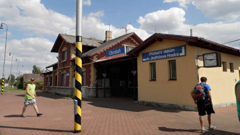 Krásné nádraží Jindřichohradecké úzkokolejky