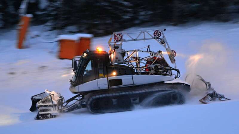 Areál ski Harrachov je pečlivě udržovaný