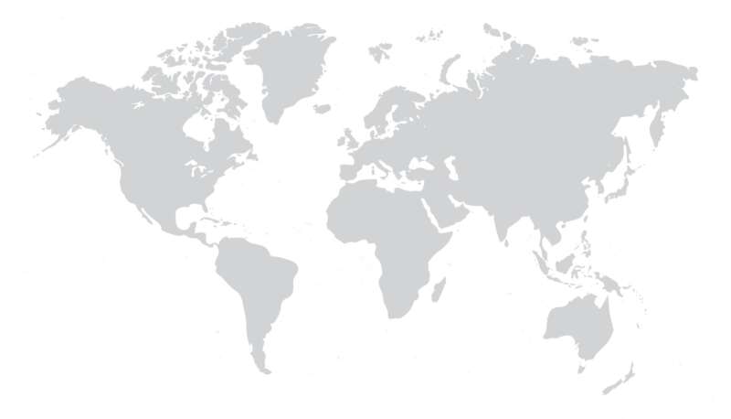 Obrysová slepá mapa světa