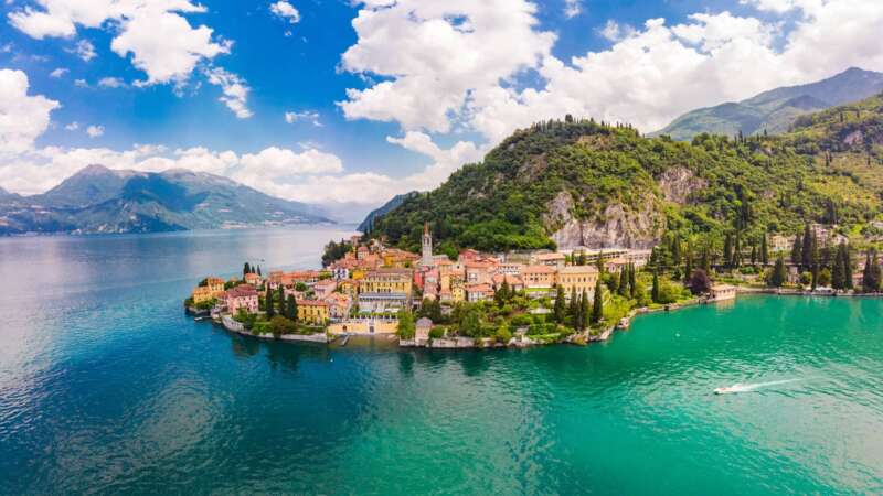 Obrázek Lombardie jako z pohlednice