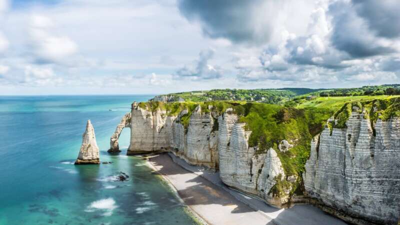 Normandie a její bělostné útesy