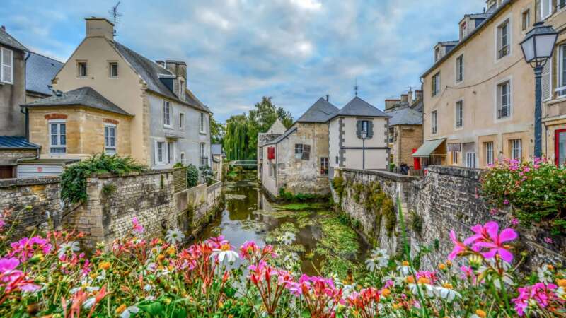 Normandie je krásná, i počasí bývá většinou příznivé