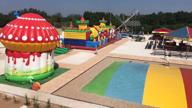 Zábavní park je opravdu veliký
