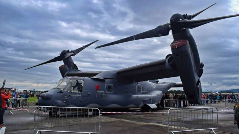 Unikátní konvertoplán Bell Boeing V-22 Osprey