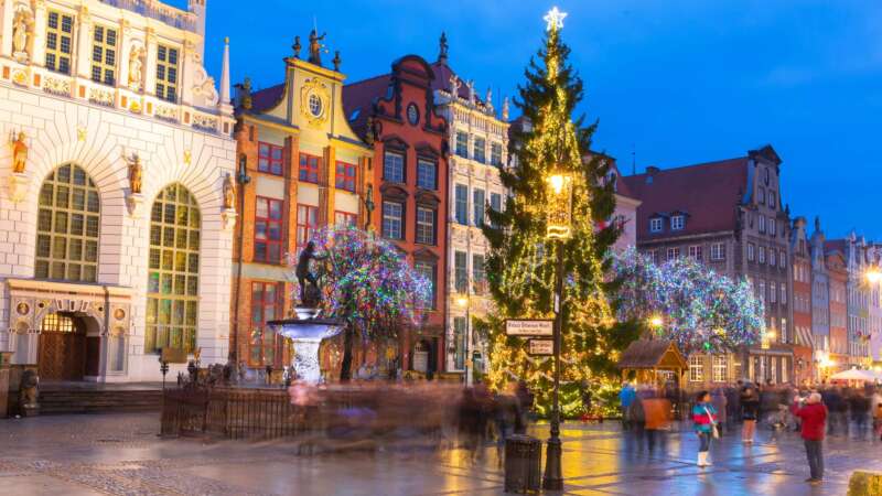 Vánoční trhy Gdaňsk