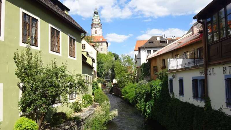 Krumlov je opravdu nádherné a fotogenické město