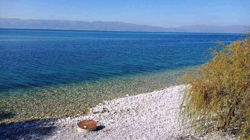 Jezero je skvělé na koupání