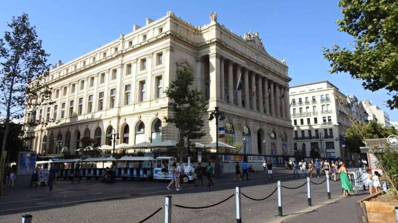Hezké a upravené centrum Marseille
