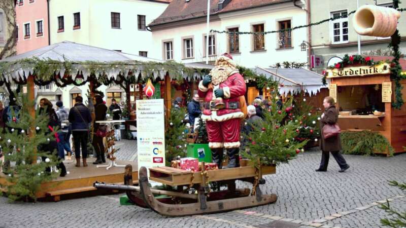 Vánoční trhy Weiden lákají i letos k návštěvě