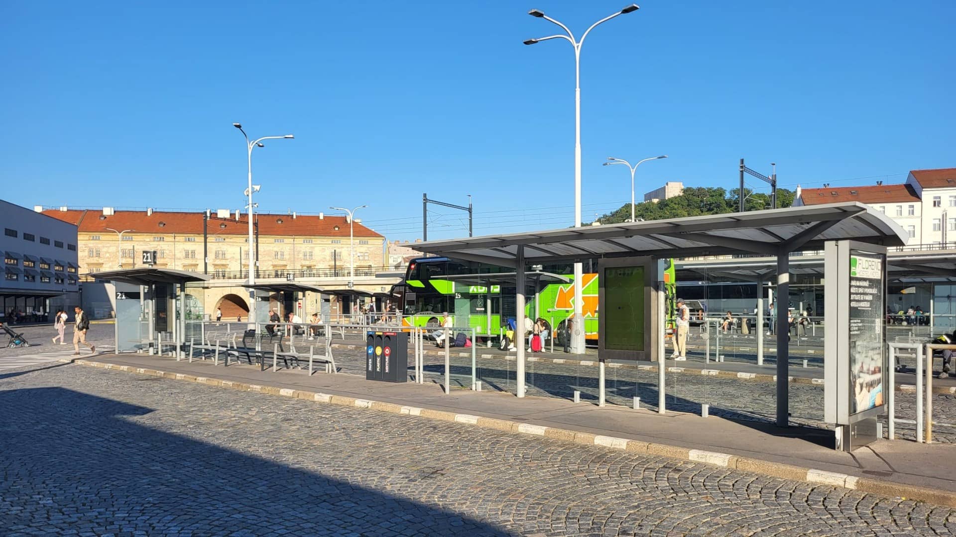 Florenc autobusové nádraží - Mapa a průvodce