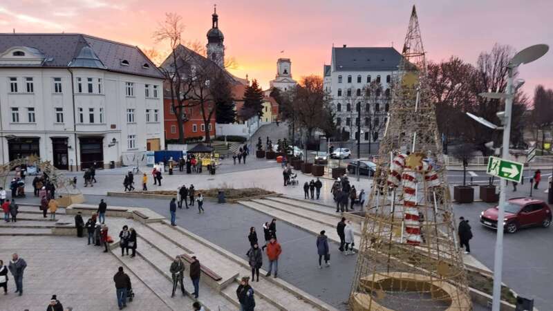 Maďarský Gyor je velmi noblesní a krásné město