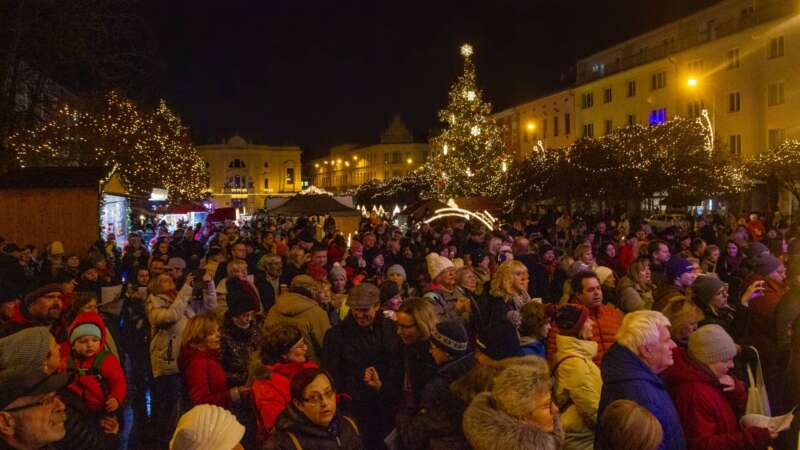 Vánoční trhy Ústí nad Labem mají skvělou atmosféru