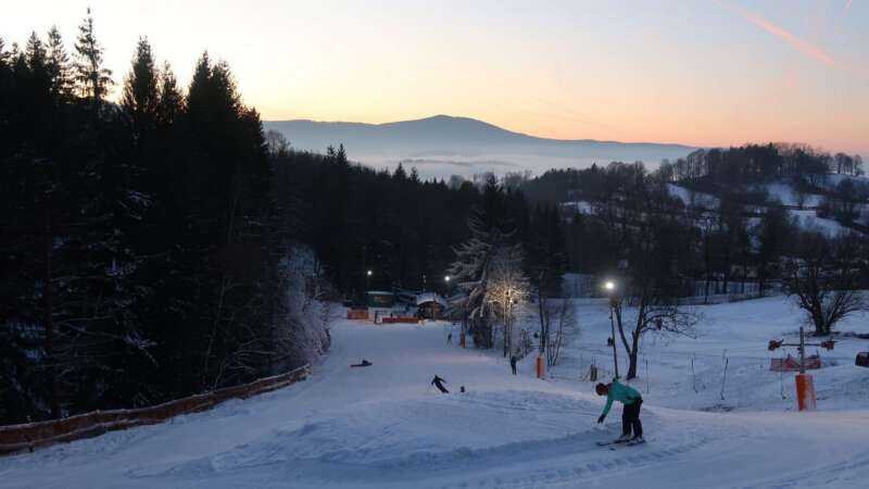 Skiareál Libín je dobrou volbou na delší dovolenou