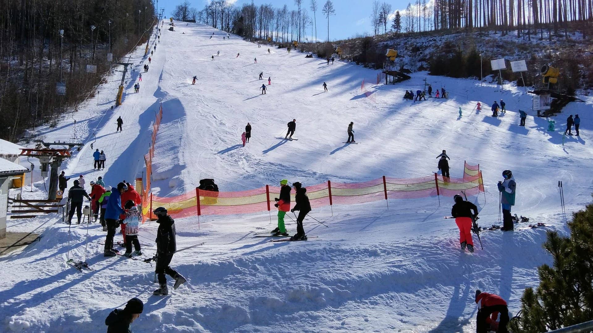 Ski Šacberk je hned na okraji Jihlavy