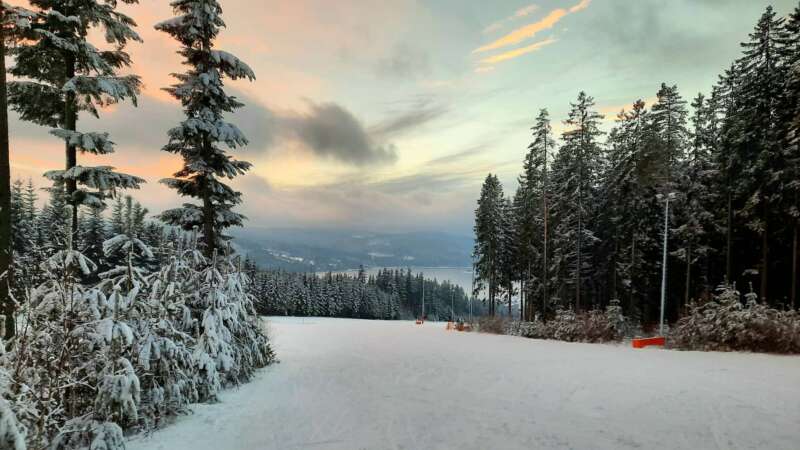 Skiareál Lipno nabízí skvělé svezení