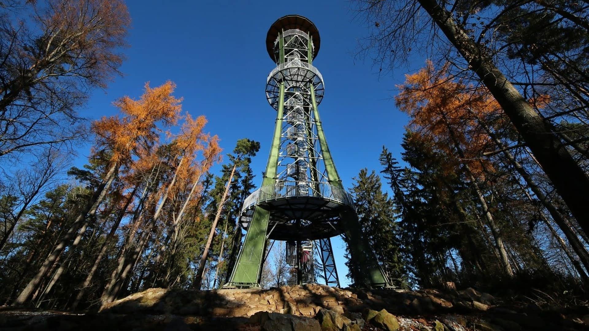 Rozhledna Dobrá voda a rozhledna Jezerní vyhlídka u Horní Plané