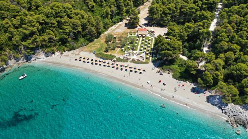 Skopelos nabízí opravdu luxusní pláže