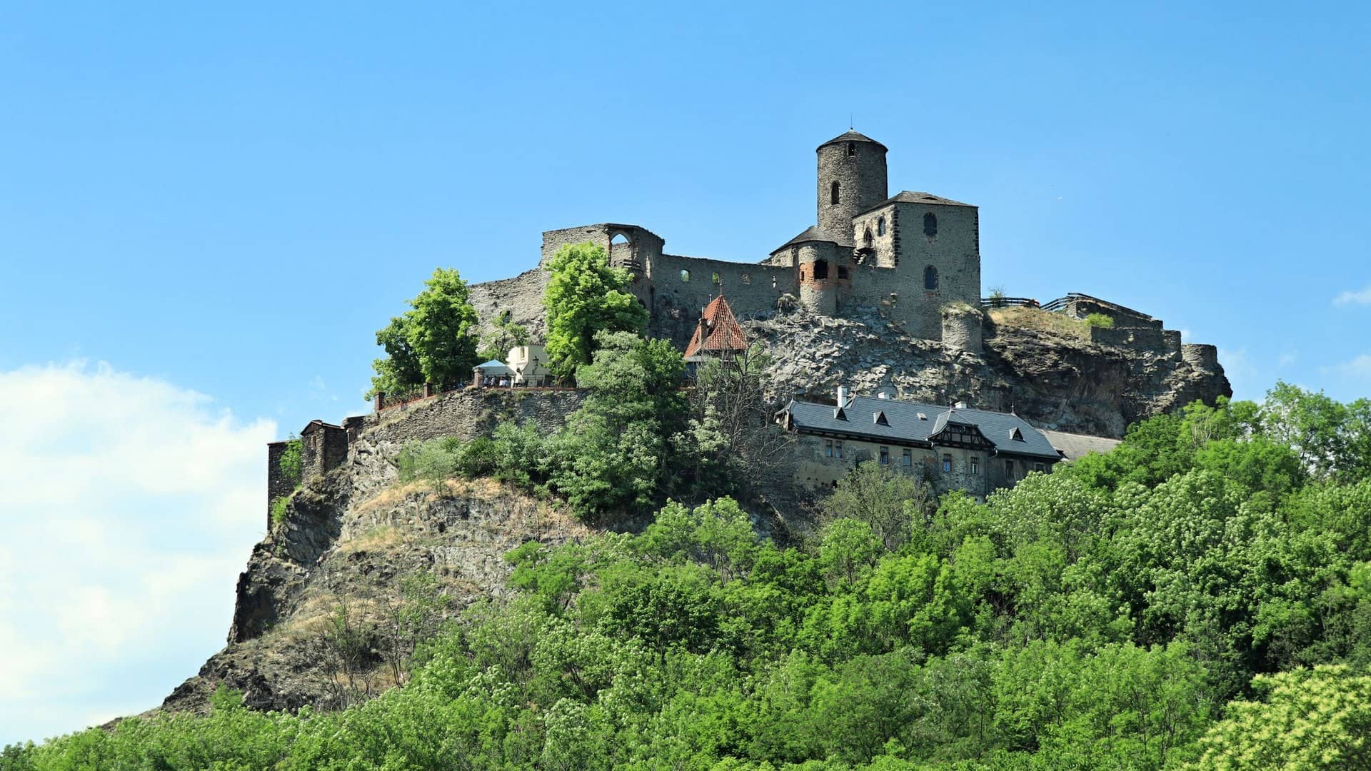 Hrad Střekov nad Ústím nad Labem - Průvodce