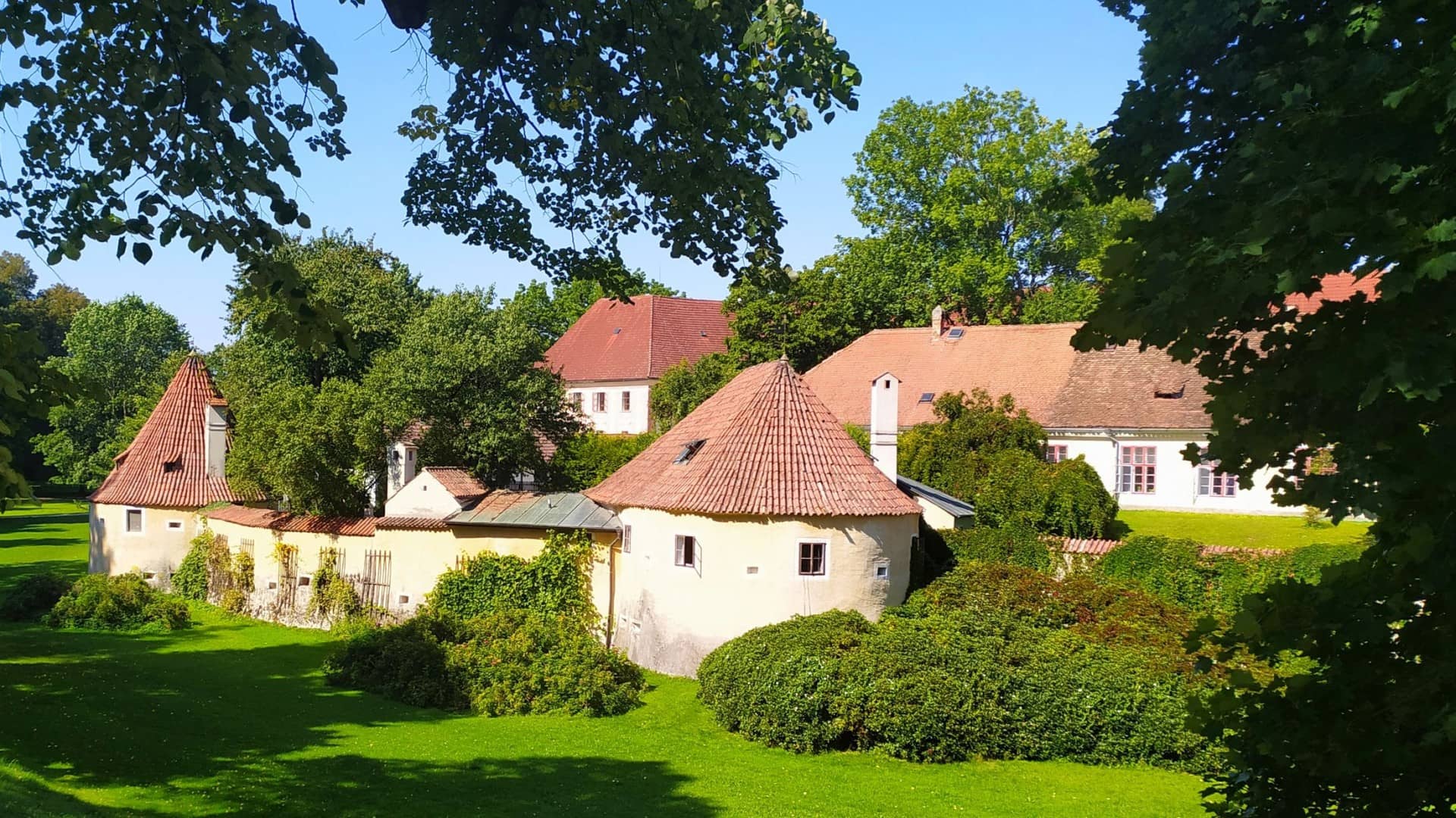 Zbytek třeboňských hradeb